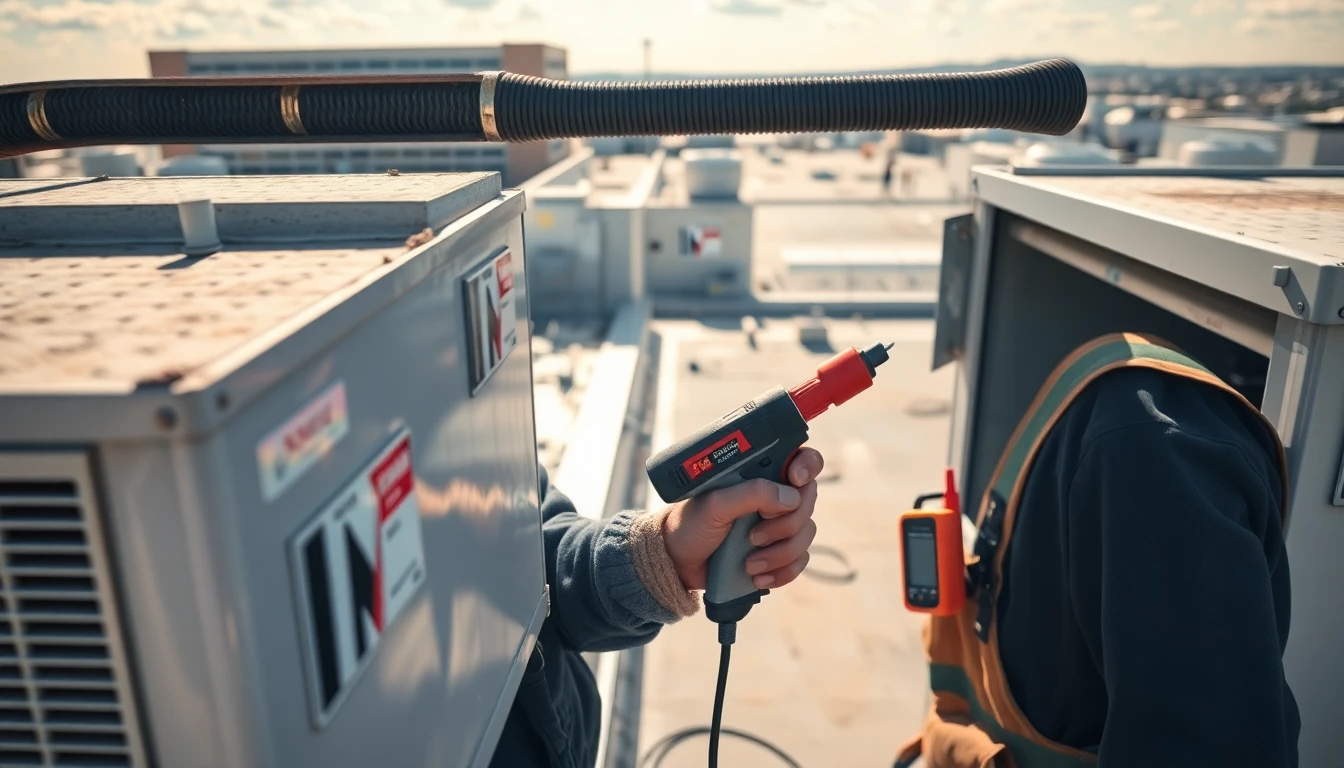 Commercial Rooftop Unit Repair